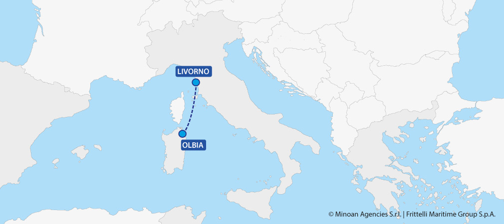 map ferries italy sardinia livorno olbia grimaldi lines