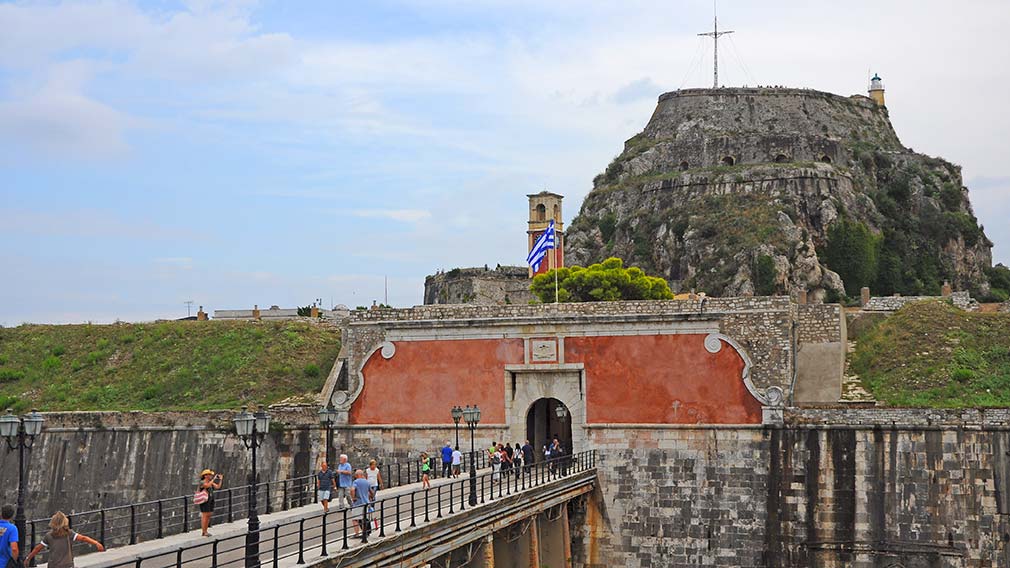 corfu citta antica fortezza veneziana