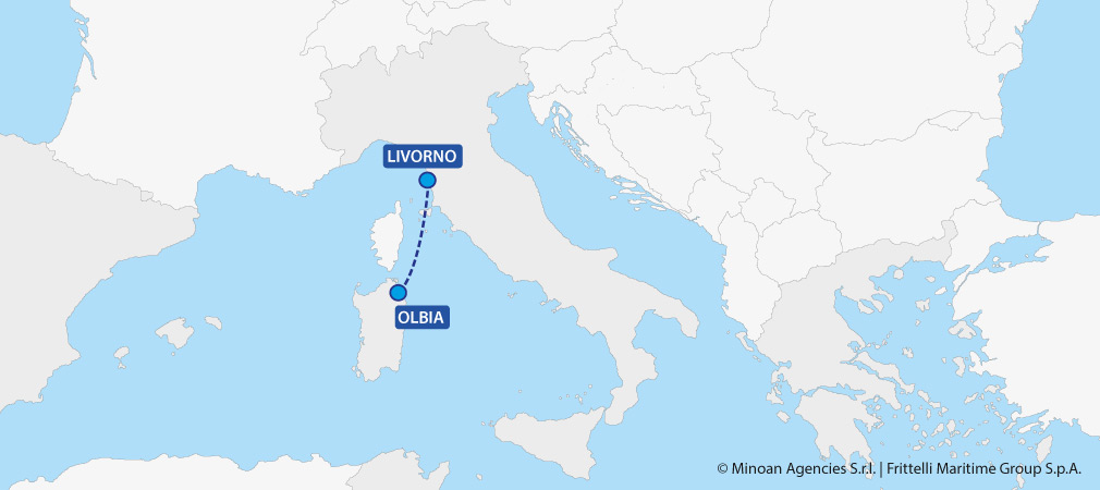 mappa traghetti sardegna livorno olbia grimaldi lines