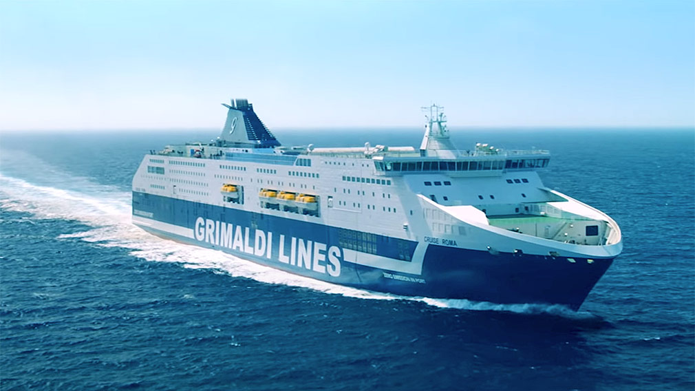 grimaldi lines cruise roma posizione attuale