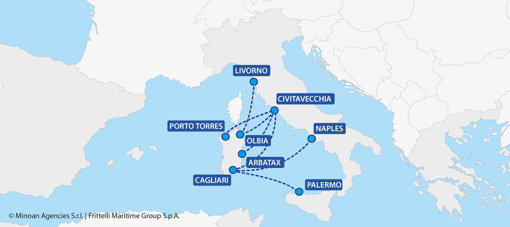 Ferries to Sardinia | Timetables, prices and offers on tickets