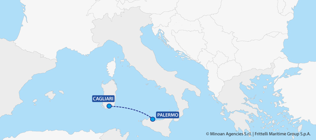 map ferries sicily sardinia palermo cagliari grimaldi lines