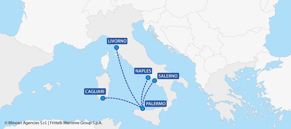 map ferries italy sicily grimaldi lines