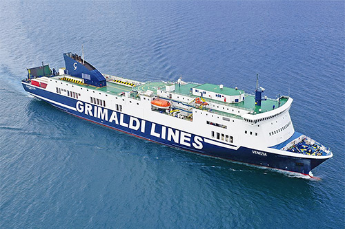 grimaldi minoan lines flotta traghetto venezia