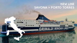 New line Savona - Porto Torres